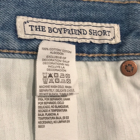 Lucky Brand Boyfriend Embroidered Shorts. 29 - Picture 8 of 8